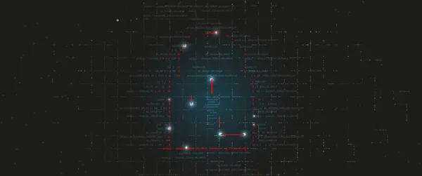 Cyfrowa Koncepcja Technologii Bezpieczeństwa Cybernetycznego Środowisku Biznesowym Namierzyć Dzika — Wektor stockowy