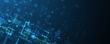 modern bulut teknolojisi. Entegre dijital web konsepti arka planı