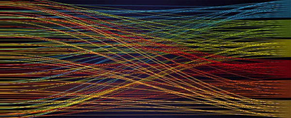 Concetto Rete Neurale Celle Collegate Con Collegamenti Processo Alta Tecnologia — Vettoriale Stock