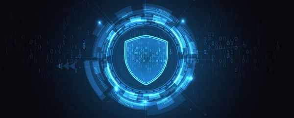 Internet Digital Syber Security Technology Έννοια Για Επιχειρηματικό Υπόβαθρο Κλείδωμα — Διανυσματικό Αρχείο