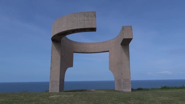 Gijon monumento Frente 60 — Vídeo de Stock