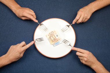 Euro yeme için mücadele