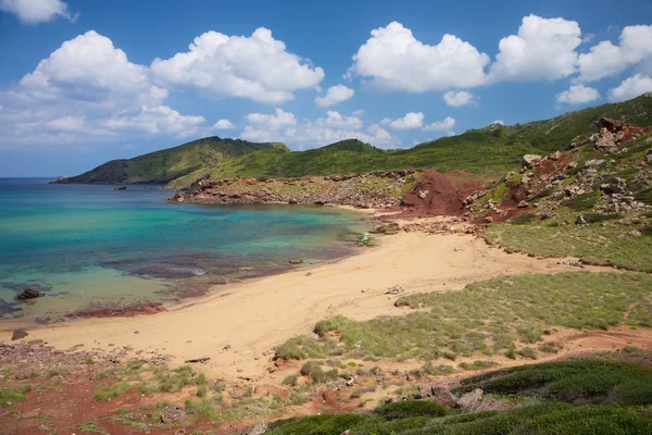 Pilar beach: Menorca-sziget — Stock Fotó