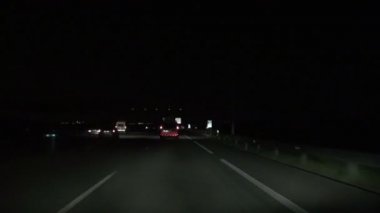 sürüş gece çok hızlı