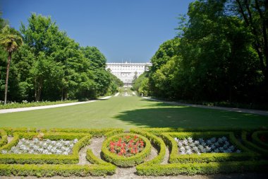 Madrid Sarayı'ndan campo del moro