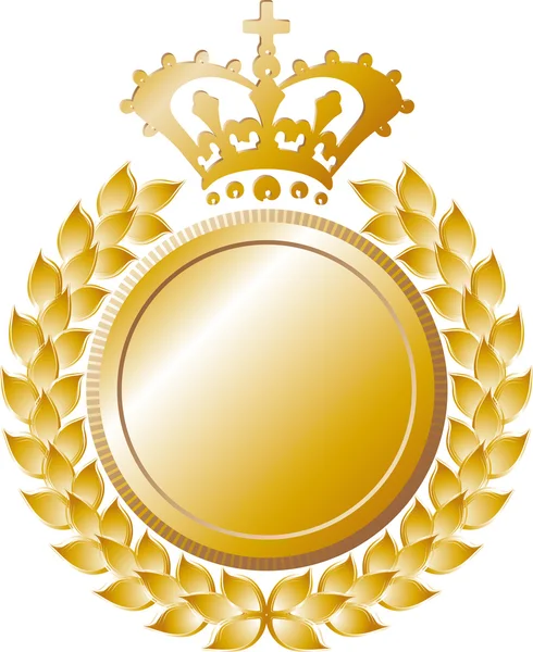 altın madalya ve taç