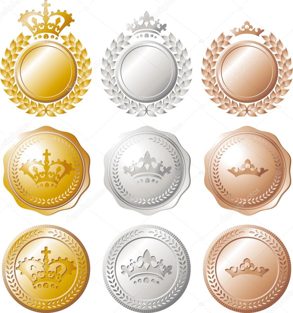 Ranking medal set