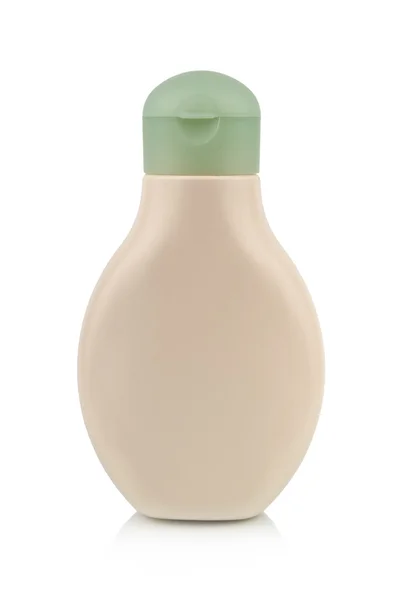Пластиковая бутылка для лосьона, мыла, шампуня, солнцезащитного крема — стоковое фото