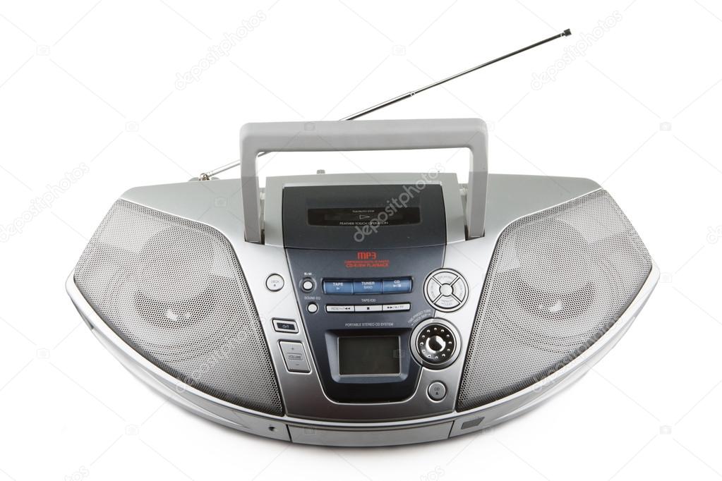 CD and cassette player