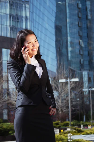 Portrait of a cute business woman — Stock Photo, Image