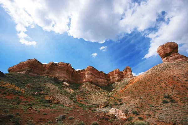 Charyn grand canyon v Kazachstánu — Stock fotografie