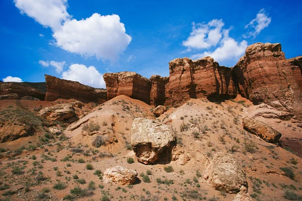 Charyn grand canyon v Kazachstánu — Stock fotografie