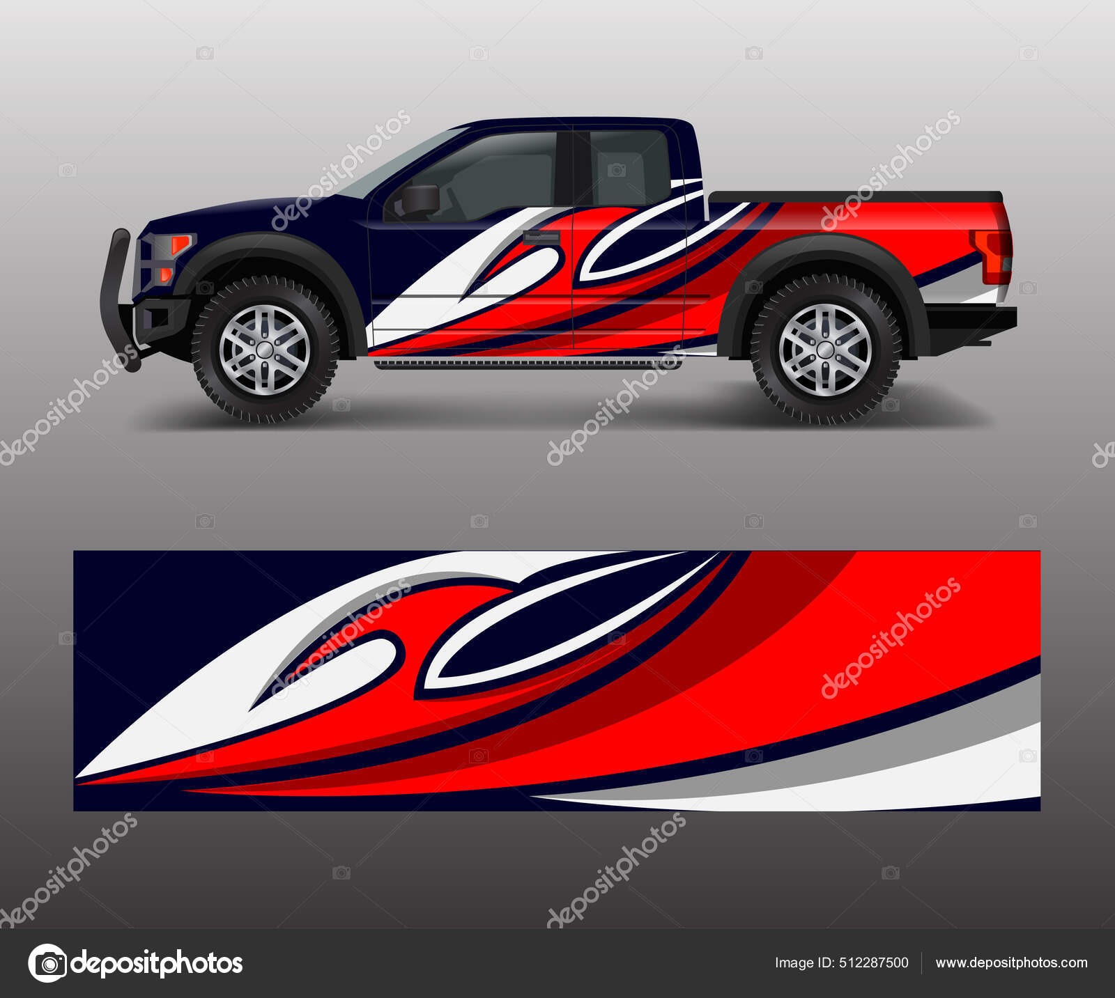 Пользовательские Ливрейные Гонки Ралли Внедорожных Автомобилей.