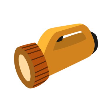 Düz web fener vektör illüstrasyon tasarımı