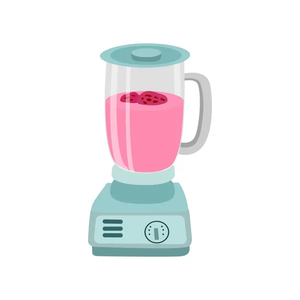 Küchenmixer Oder Mixer Zum Kochen Geräte Zur Herstellung Von Smoothies — Stockvektor