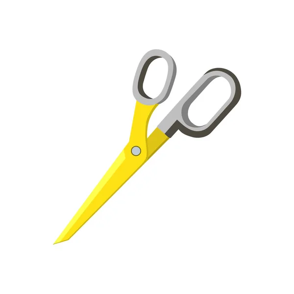 Scissors Flat Design Vector Illustration Design — 스톡 벡터