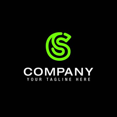 Letter CS Logo Design Using letter C and S CS Monogram