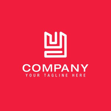 Creative Illustration modern Y sign geometric logo design template