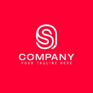 Alphabet letters Initials Monogram logo NS SN N and S design template