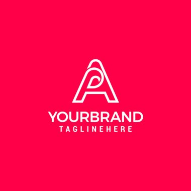 AP Letter Logo Design Creative Modern Alphabet letters monogram icon A P A and P