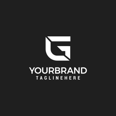 Letter G LG GL modern Logo icon monogram design Vector graphic design template element.