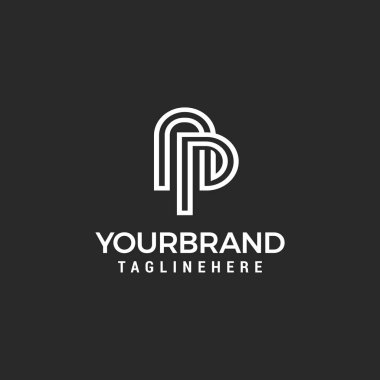 Outstanding professional elegant trendy awesome artistic black and white color NP PN