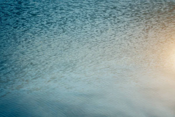 Schöner Hintergrund Und Textur Des Blauen Wassers Sommer Der Natur Stockfoto