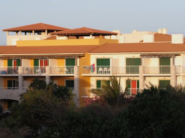 Cape Verde 'deki Sal Adası' nda yazlık evler