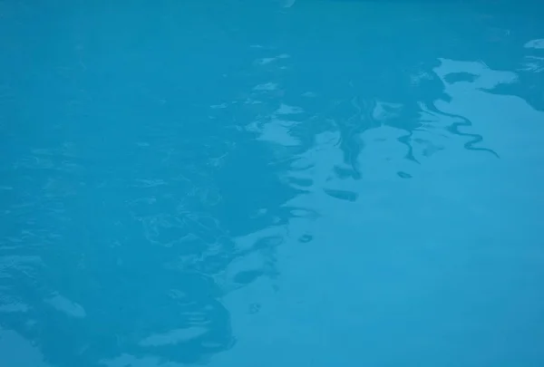 Turquoise Water Swimming Pool African Santa Maria Town Sal Island — 图库照片