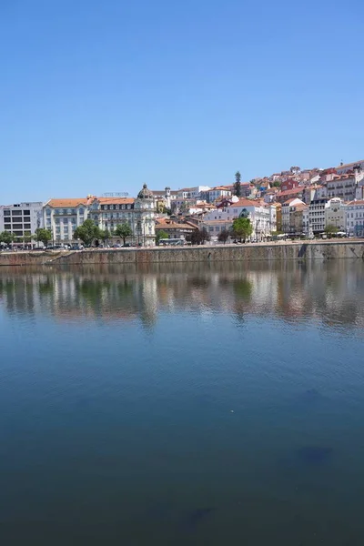 Scenery Coimbra City Mondego River Central District Portugal Clear Blue — Stok fotoğraf