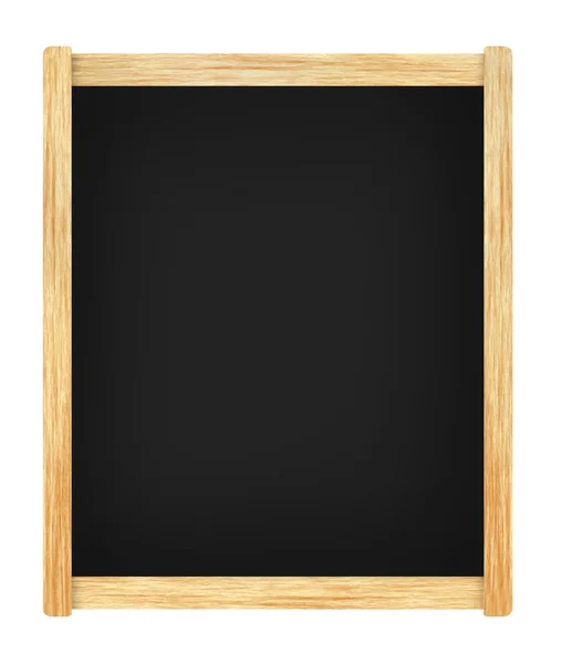 boş menü kurulu ile ahşap çerçeve