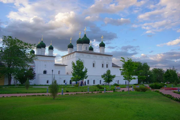 Oroszország Asztrahán 2021 Templomok Astrakhan Kremlben — Stock Fotó