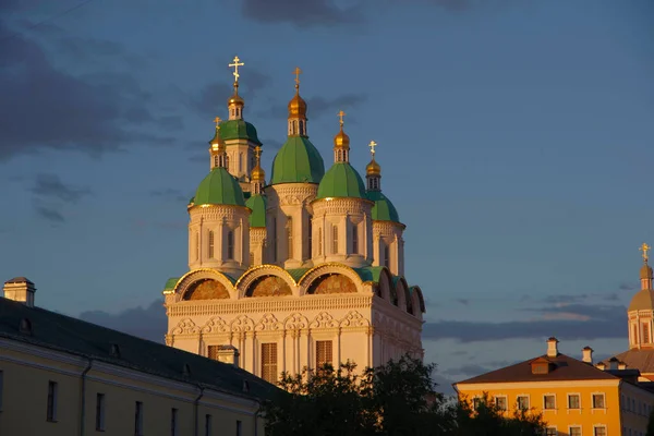 Templo Rússia Cidade Astrakhan Território Kremlin Astrakhan — Fotografia de Stock