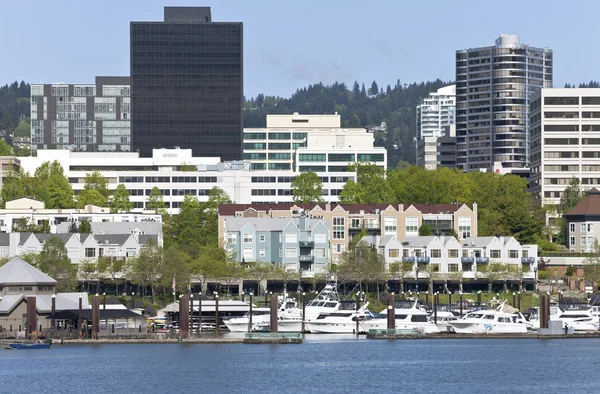 Downtown Marina, Portland Oregon. — Stockfoto