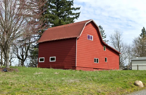 Fienile rosso Oregon . — Foto Stock