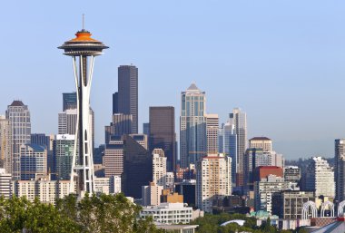 Seattle manzarası.