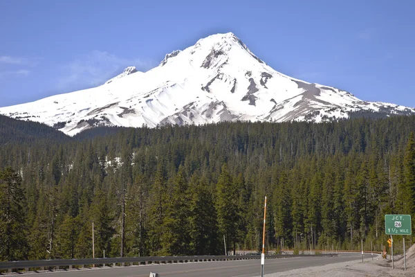 Mt. Hood from Hwy. 26 — Stock Photo, Image
