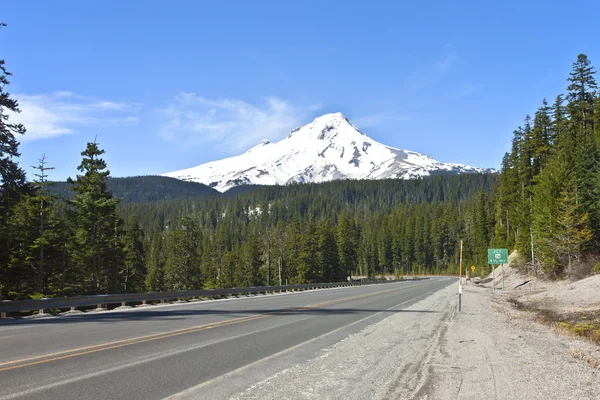 Mt. Hood üzerinden Hwy. 26 — Stok fotoğraf