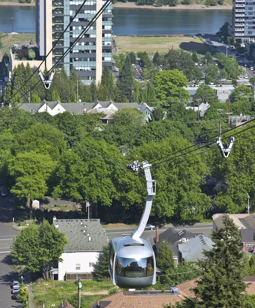 Aerial tram, Portland OR. — Stock Photo, Image