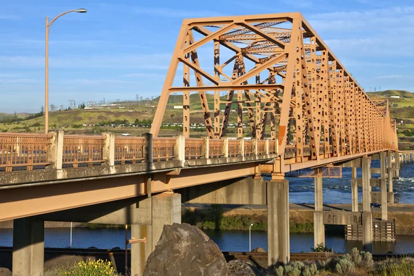 Il ponte dell'Oregon di Dalles . — Foto Stock