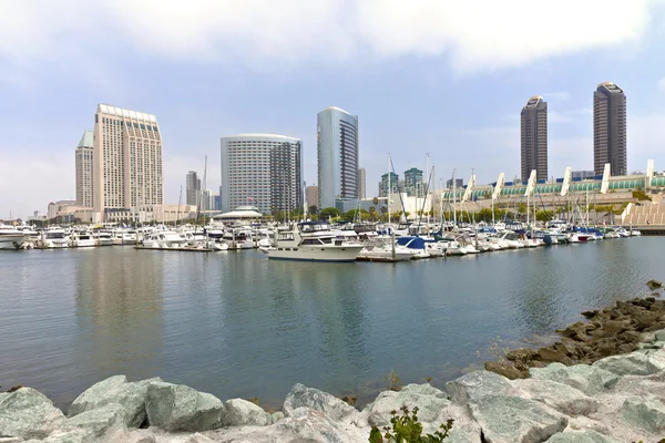 San Diego marina downtown buildings. — Stock Photo, Image