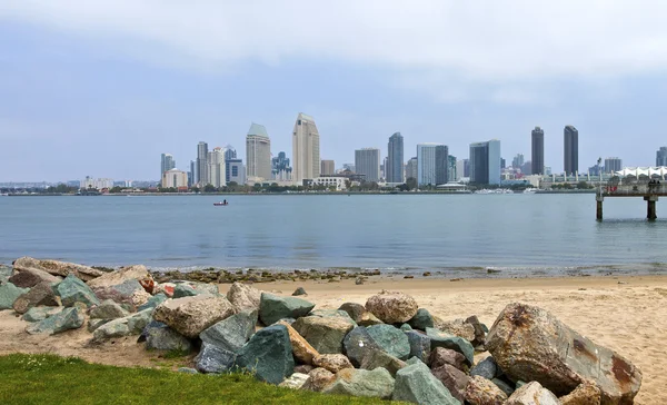 San diego skyline van Californië. — Stockfoto