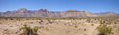 Red Rock Canyon panorama Nevada.