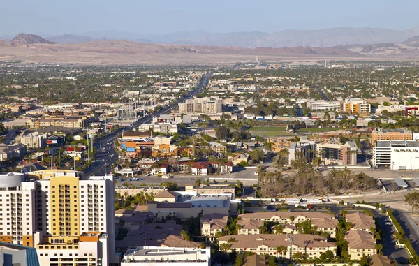 Las vegas v Nevadě obytná krajina. — Stock fotografie