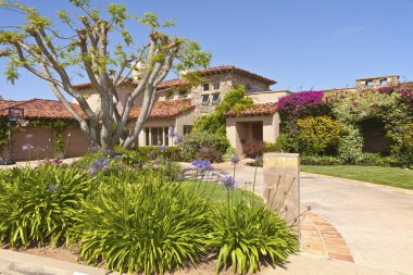 nokta loma California renkli residence.