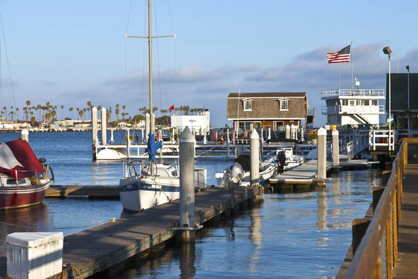 Dépôt de carburant pour bateaux San Pedro Californie . — Photo