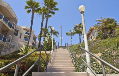 long beach California yüksek merdiven.