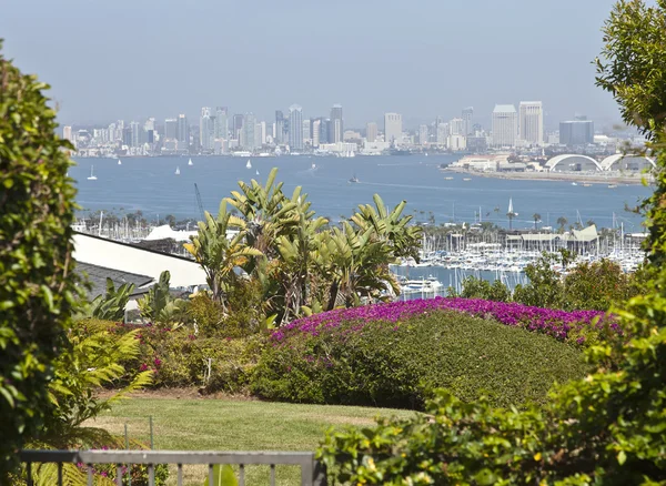 Uitzicht op san diego Californië. — Stockfoto