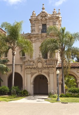 İspanyol mimarisinin balboa park california.