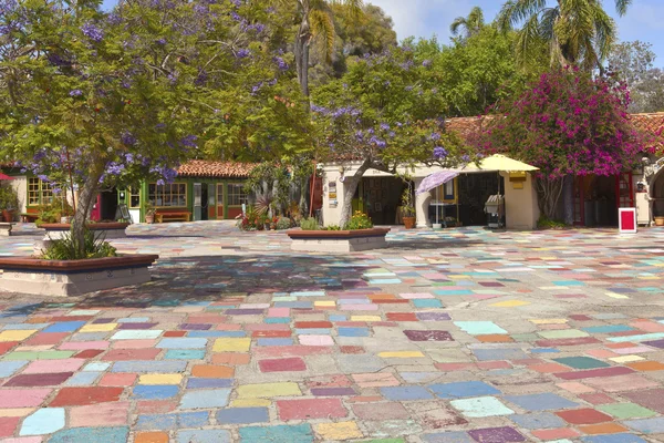Spansk by stuidios och utställningar balboa park Kalifornien. — Stockfoto